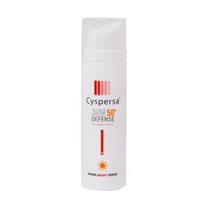 فلوئید ضد آفتاب و روشن کننده بی رنگ SPF50 سیسپرسا 50 میلی لیتر
