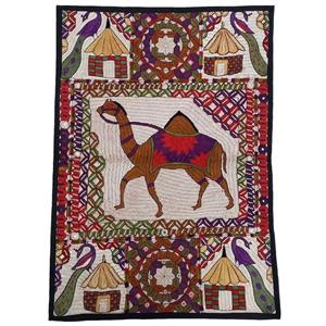 رومیزی سوزن دوزی ابریشم دیوار کوب کد GHAAB15