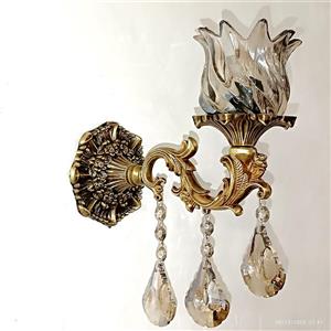 لوستر دیواری یا دیوارکوب مدل آرامیس تک شعله