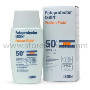 فلوئید ضد آفتاب فیوژن ⁺SPF50 ایزدین 50 میلی لیتر
