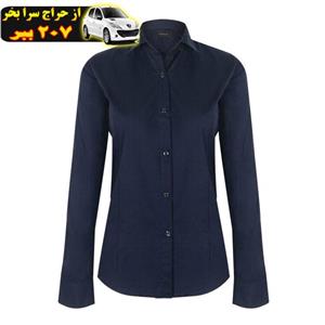 شومیز زنانه ناوالس طرح BORDEAUX  سرمه ایمحصول157028