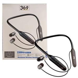 هدفون بلوتوث دورگردنی 369 B-204