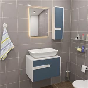 ست کابینت و روشویی مدل lux1172 به همراه اینه و باکس